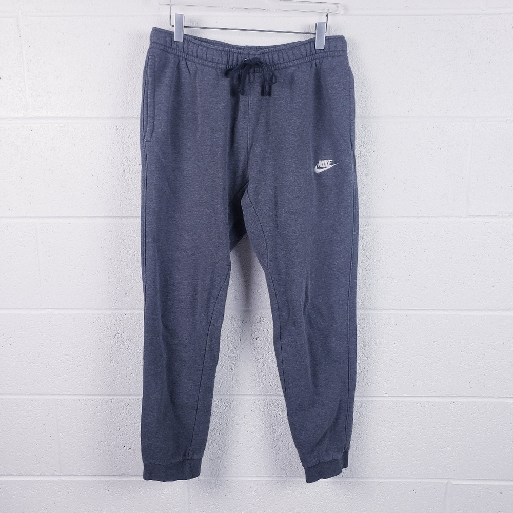Nike Sportswear Fleece Lined Jogger Sweatpants Grey‎ Men's Size Medium
